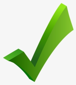 Green Check Mark Png High Resolution, Transparent Png, Free Download
