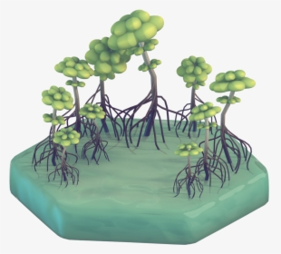 Have A Mangrove Swamp For Day 6 Making The Water Materials - Grass, HD Png Download, Free Download
