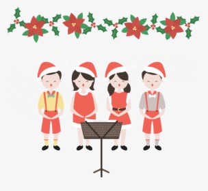 Christmas Concert Choir Singing Child - Christmas Concert Clip Art, HD Png Download, Free Download