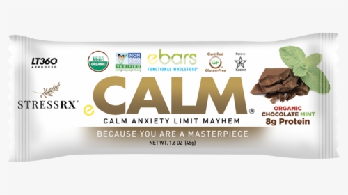 Chocolate Mint Calm™ Bar - Chocolate, HD Png Download, Free Download