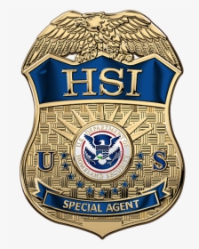 Homeland Security Special Agent Badge, HD Png Download, Free Download