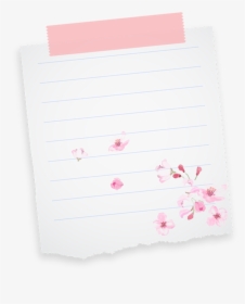 #ftestickers #background #tape #paper #torn #flowers - Paper, HD Png Download, Free Download