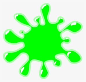 Colors Clipart Png Green - Green Slime Clipart, Transparent Png, Free Download