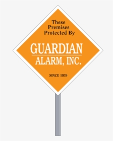 Diamond Security Yard Sign - Sign, HD Png Download, Free Download