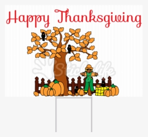 Thanksgiving Yard Sign Front - Illustration, HD Png Download, Free Download