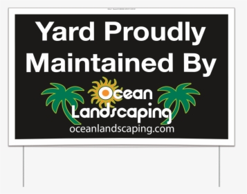 Yard Sign Png, Transparent Png, Free Download