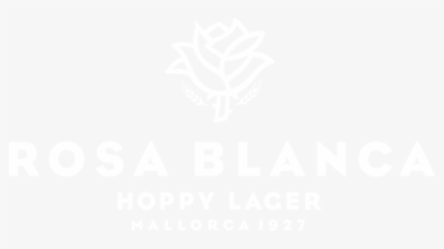 Rosa Blanca - Happy Lager - Mallorca - Rosa Blanca Cerveza Logo, HD Png Download, Free Download