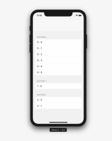 A Tableview With Rounded Corners On Each First And - React Native Drawer Profile, HD Png Download, Free Download