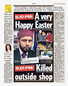 Our Exclusive Article At The Time Of The Murder - Tabloid, HD Png Download, Free Download
