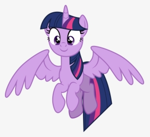 Twilight Vector Flying Graphic Royalty Free - My Little Pony Twilight Sparkle Flying, HD Png Download, Free Download