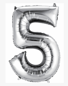 5 Foil Balloon, HD Png Download, Free Download