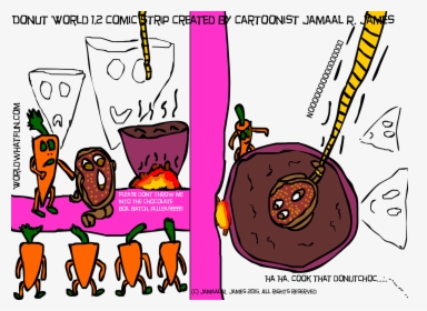 Transparent Cartoon Donut Png - Cartoon, Png Download, Free Download