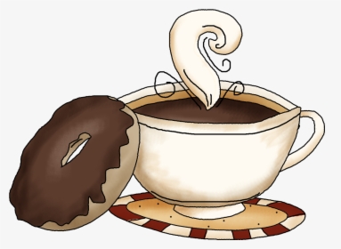 Transparent Cartoon Donut Png - Coffee And Donuts Quotes, Png Download, Free Download