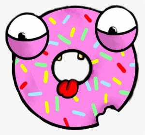 #donut #cartoon #picsart #cartoondonut #drawing #instagram, HD Png Download, Free Download