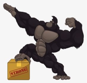 King Kong With Muscles, HD Png Download, Free Download