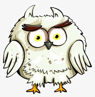 Owl, Bird, Eyes, Cartoon, Good, Character, Cute, Animal - Harry Potter Cartoon Vector, HD Png Download, Free Download