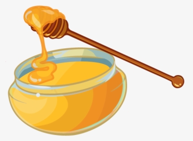 Honey Jar Cartoon Png - Jar Of Honey Cartoon Transparent, Png Download, Free Download