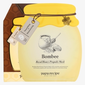 Papa Recipe Bombee Royal Honey Propolis Mask, HD Png Download, Free Download