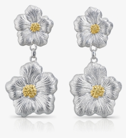 Gardenia Pendant Earrings - Buccellati Gardenia Pendant Earrings, HD Png Download, Free Download