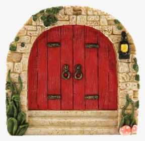 Red Fairy Garden Double Doors - Home Door, HD Png Download, Free Download