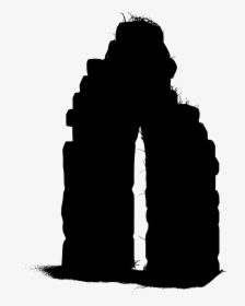 Silhouette Ruins Transparent, HD Png Download, Free Download