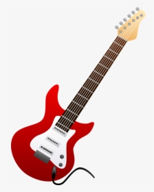 Electric Guitar, Music, Guitar, Rock, Electric, Musical - Transparent Background Electric Guitar Png, Png Download, Free Download
