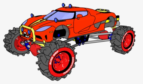 Agera Monster Clipart Png - Monster Truck, Transparent Png, Free Download