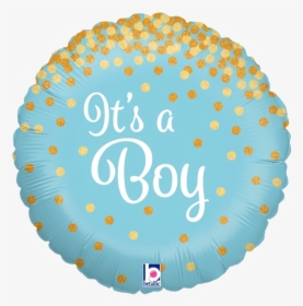 Glittering It"s A Boy Foil Balloon - Its A Boy Foil Balloon, HD Png Download, Free Download
