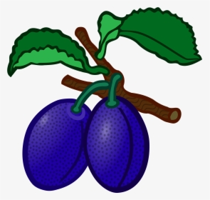 Plum Transparent Image - Plums Clipart, HD Png Download, Free Download