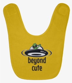 Area 51 Beyond Cute Ufo Alien Baby Bib - Bib, HD Png Download, Free Download
