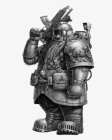 Squatnecromunda - Grendl Grendlsen Squat Bounty Hunter, HD Png Download, Free Download