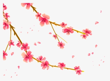 Hand Painted Plum Png - Chinese Flower Png, Transparent Png, Free Download