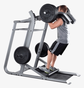 Body-solid Pro Clubline Leverage Squat & Calf Machine - Standing Leg Press Machine, HD Png Download, Free Download