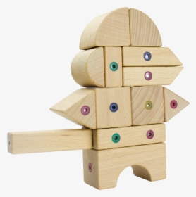Magnetic Wooden Building Blocks, 21 Piece Explorer - Toys Wooden Magnetic Building, HD Png Download, Free Download