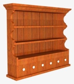 Wall Piece3d View"  Class="mw 100 Mh 100 Pol Align - Bookcase, HD Png Download, Free Download