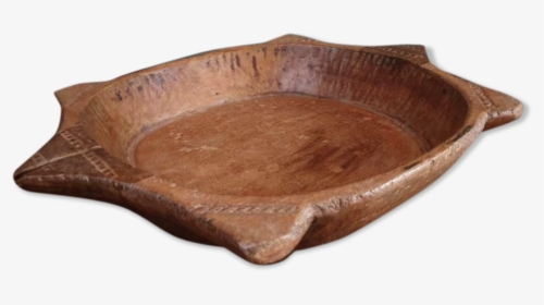 Antique Wooden Dish Carved From 1 Piece Of Wood"  Src="https - Plywood, HD Png Download, Free Download