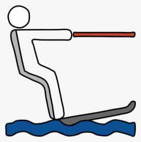 Water Skier, Tow Rope, HD Png Download, Free Download