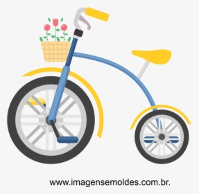 Clip Art Bike Desenho - Desenho De Uma Bicicleta, HD Png Download, Free Download
