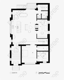Big House Design Floor Plan - Ground Floor And Second Floor Plan, HD Png Download, Free Download