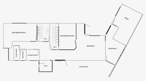 Focus 21 Rooms Floor Plan - Floor Plan White Png, Transparent Png, Free Download