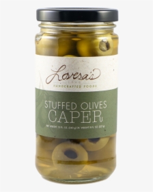 Caper Stuffed Olives - Olive, HD Png Download, Free Download