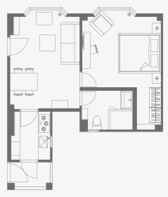 Hk Apartment Floor Plan , Png Download - Floor Plan Hk, Transparent Png, Free Download