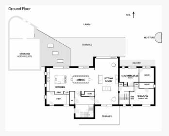 Barford Ground Floor - Floor Plan, HD Png Download, Free Download