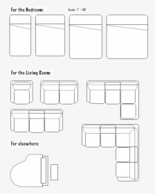 Floor Plan Furniture Symbols , Png Download - Floor Plan Furniture Symbols Png, Transparent Png, Free Download