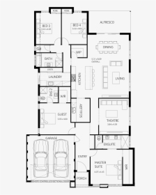 3 Bedroom Low Budget Modern House Plans Hd Png Download