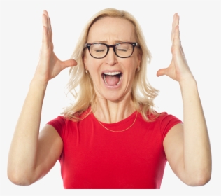 Happy Women Png Image - Angry Mom Png, Transparent Png, Free Download