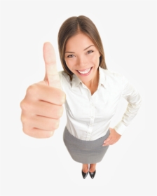 Happy Black Woman Png - Thumbs Up Png Woman, Transparent Png, Free Download