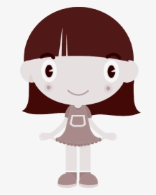 Clip Art Portable Network Graphics Transparency Illustration - Cartoon Girl With Red Cheeks, HD Png Download, Free Download