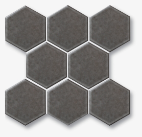 Contour Hexagon - Steel Grey - Peel And Stick Floor Tiles Honeycomb, HD Png Download, Free Download