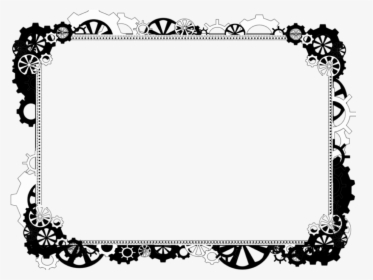 #frame #steampunk #freetoedit - Steampunk Png Black And White, Transparent Png, Free Download